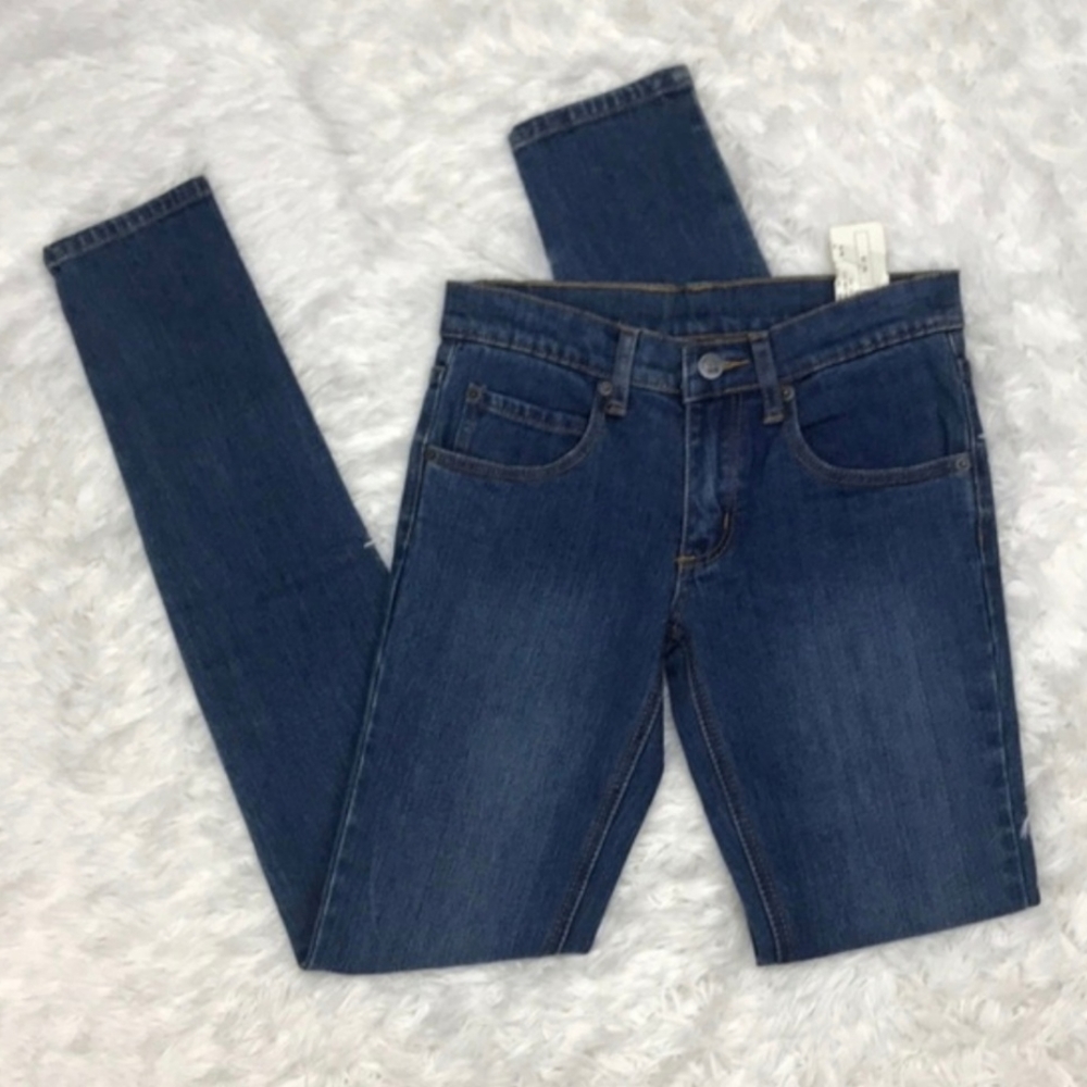 NWT Cheap Monday Low Zip Blue Jeans